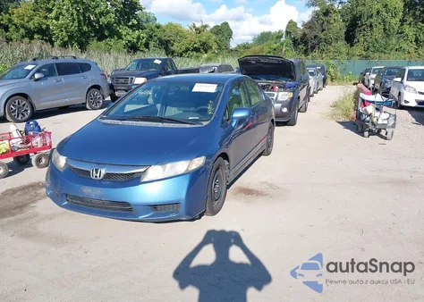 2009 Honda Civic Lx из США, поврежденный, VIN 2HGFA16599H503973